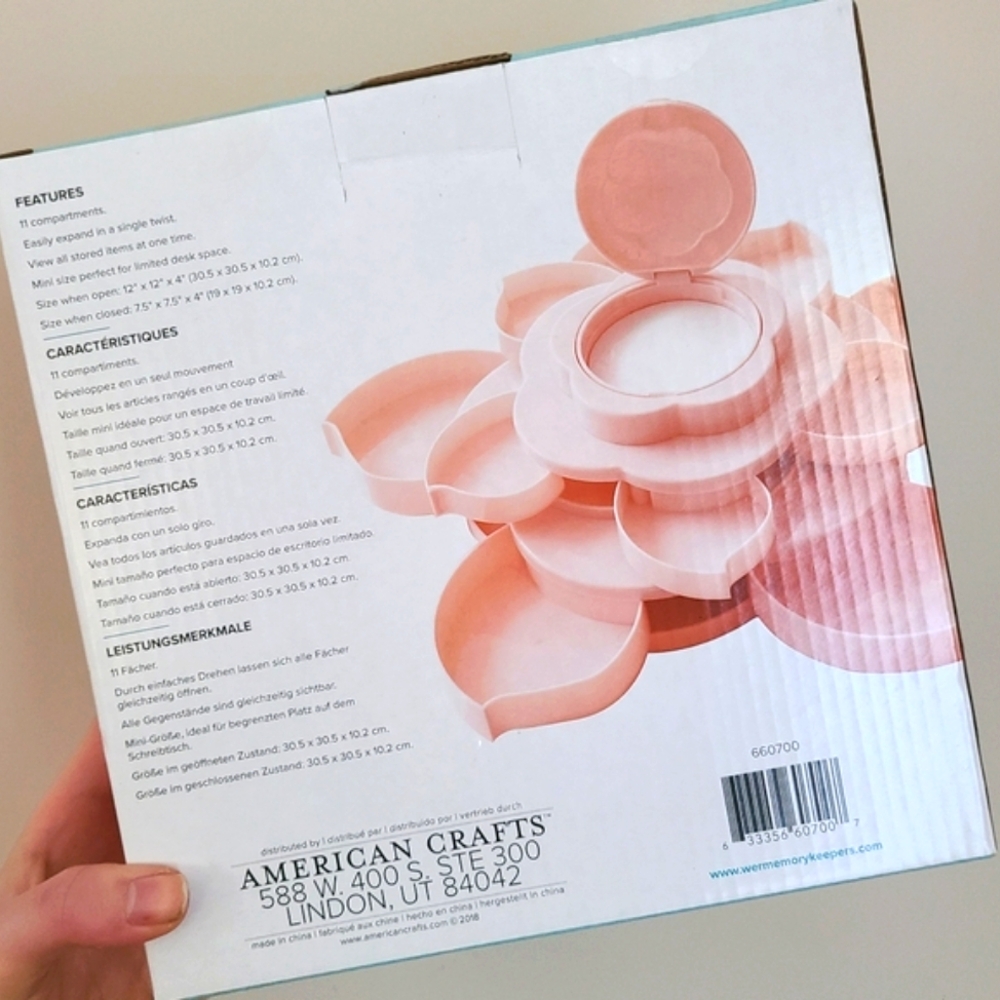 🆕️ we r memory keepers • mini bloom storage container